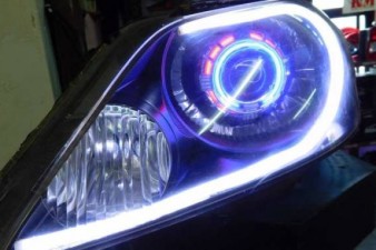 Omega Mobil Jangan Asal Pasang Lampu LED pada Mobil 
