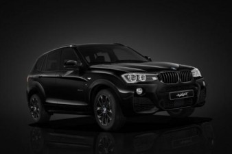 Omega Mobil BMW X3 Tampil Serba Hitam 