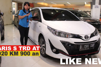 Omega Mobil TOYOTA YARIS 1.5 S TRD AT TAHUN 2020 SEPERTI BARU - READY STOK - 