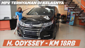 Omega Mobil JUAL / REVIEW HONDA ODYSSEY 2.4 E PRESTIGE AT 2018 - MPV NYAMAN  ODYSSEY 2.4 E AT 2018 KM 18 RIBU 