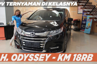 Omega Mobil JUAL / REVIEW HONDA ODYSSEY 2.4 E PRESTIGE AT 2018 - MPV NYAMAN  ODYSSEY 2.4 E AT 2018 KM 18 RIBU 