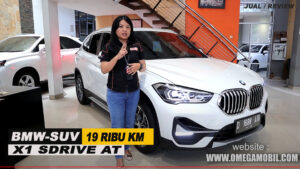 Omega Mobil BMW SUV X1 SDRIVE AT - JUAL  / REVIEW BMW X1 2019 KM 19 RB 