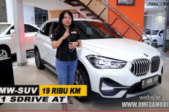 Omega Mobil BMW SUV X1 SDRIVE AT - JUAL  / REVIEW BMW X1 2019 KM 19 RB 