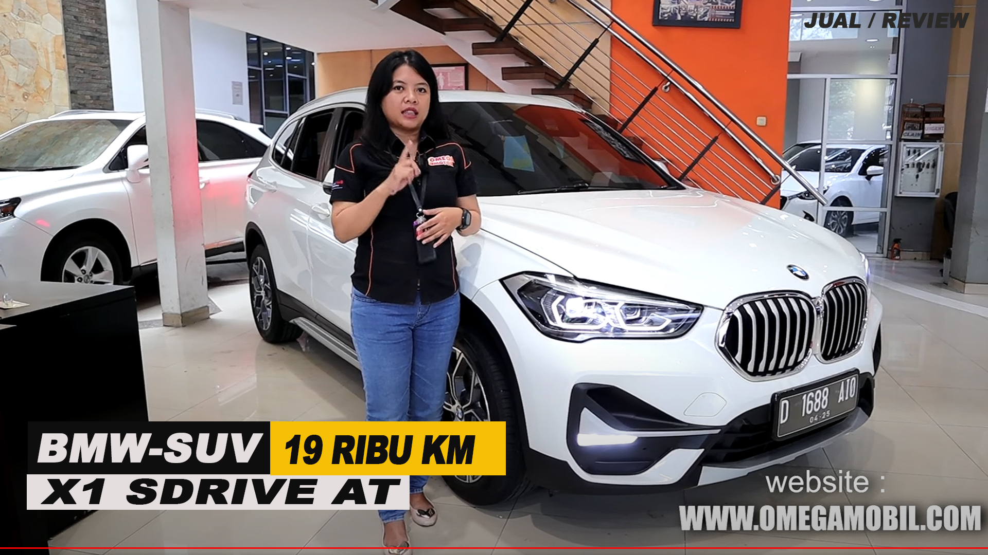 Omega Mobil BMW SUV X1 SDRIVE AT - JUAL  / REVIEW BMW X1 2019 KM 19 RB 