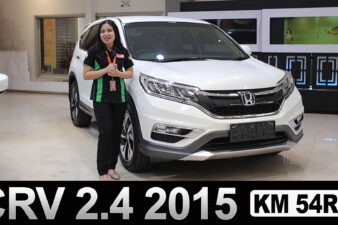 Omega Mobil JUAL REVIEW / HONDA CRV 2.4 AT 2015 KM 54RB 