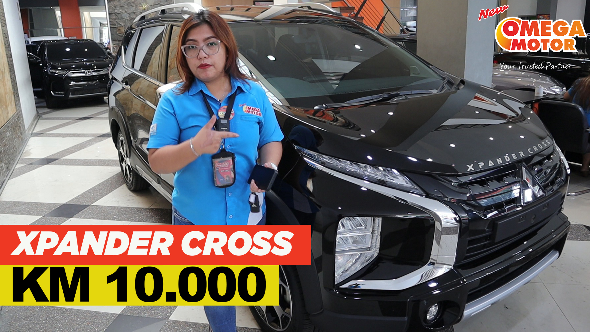 Omega Mobil JUAL REVIEW - (MITSUBISHI ) XPANDER CROSS PREMIUM 1.5L PLUS AT (KM 10.000) 2020 