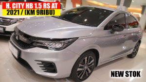 Omega Mobil HONDA CITY 1.5 RS HATCHBACK TAHUN 2021 KILOMETER 9000-an 
