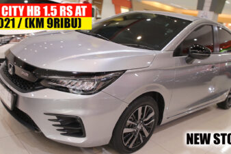 Omega Mobil HONDA CITY 1.5 RS HATCHBACK TAHUN 2021 KILOMETER 9000-an 