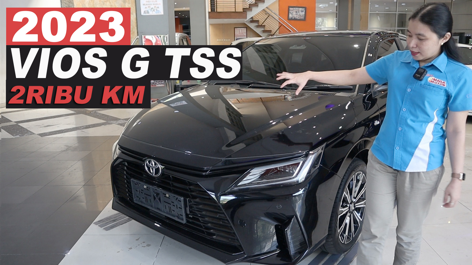 Omega Mobil JUAL / REVIEW TOYOTA VIOS G TSS AT 2023 KILOMETER 2RIBUAN 