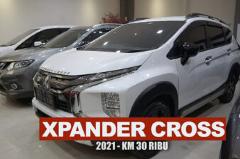 Omega Mobil READY MITSUBISHI XPANDER CROSS 1.5L PLUS AT (KM 30.422) TAHUN 2021 