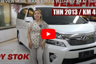 Omega Mobil JUAL REVIEW MOBIL BEKAS TOYOTA VELLFIRE Z 2.4 AT TAHUN 2013 Km 49RIBU 