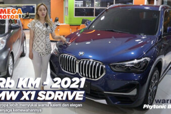 Omega Mobil JUAL REVIEW BMW X1 SDRIVE 18 AT (KM 8.630) TAHUN 2021 