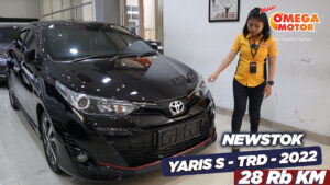 Omega Mobil JUAL/REVIEW TOYOTA YARIS 1.5 S AT 2019 TRD (KM 28.634) 