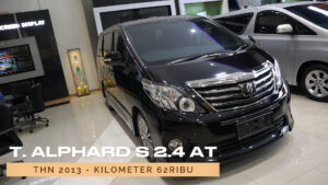 Omega Mobil ALPHARD S 2.4 AT (KM 62.260) TAHUN 2013 JUAL BELI MOBIL BEKAS 
