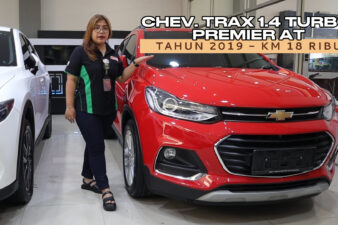 Omega Mobil NEW STOK CHEVROLET TRAX 1.4 TURBO PREMIER AT (KM 18.936) TAHUN 2019 