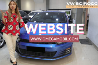 Omega Mobil VW SCIROCCO TSI AT TAHUN 2016 KM 26 RIBU 