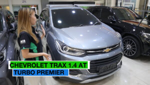 Omega Mobil NEW STOK LAGI ! . CHEVROLET TRAX 1.4 TURBO PREMIER PANORAMIC AT (KM 29.870) 2019 - BEDA UNIT YA 