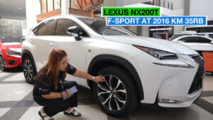 Omega Mobil JUAl LEXUS NX200T F-SPORT AT 2016 (KM 35.780) - JUAL REVIEW KREDIT MOBIL BEKAS 
