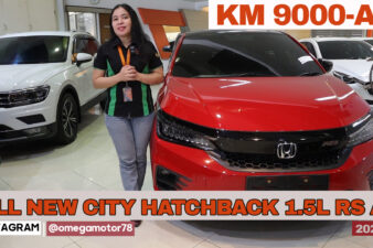 Omega Mobil READY STOK ALL NEW CITY HATCHBACK 1.5L RS AT (KM 9.264) 2022 