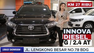 Omega Mobil TOYOTA INNOVA G DIESEL 2.4 AT (KM 27.452) TAHUN 2022 