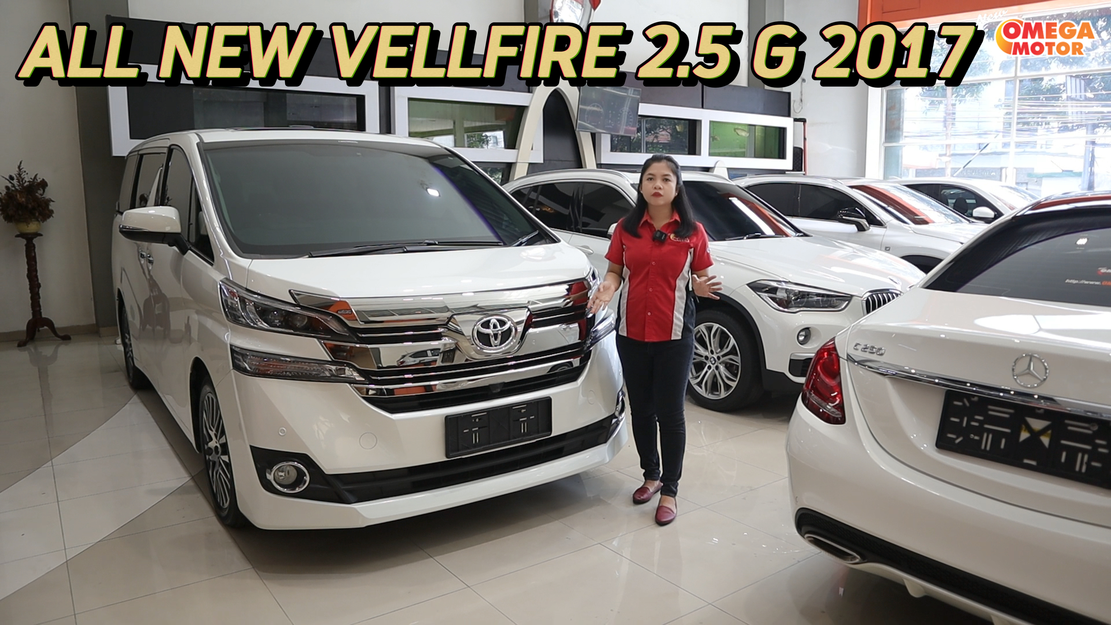 Omega Mobil JUAL REVIEW MOBIL TOYOTA MPV ALL NEW VELLFIRE 2.5 G AT 2017 (KM 30.933) #vellfire 