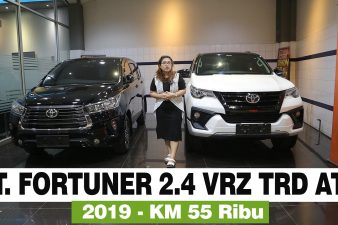 Omega Mobil JUAL / REVIEW TOYOTA FORTUNER 2.4 VRZ TRD AT (KM 55.814) 2019 