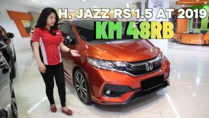 Omega Mobil JUAL/REVIEW JAZZ RS 1.5 AT 2019 KM 48 RB MOBIL BEKAS BANDUNG 