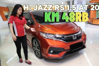 Omega Mobil JUAL/REVIEW JAZZ RS 1.5 AT 2019 KM 48 RB MOBIL BEKAS BANDUNG 