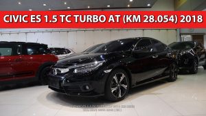Omega Mobil JUAL HONDA CIVIC ES 1.5 TC TURBO AT (KM 28.054) 2018 