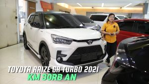 Omega Mobil JUAL REVIEW MOBIL TOYOTA RAIZE GR TURBO 2021 KM 30RB AN 