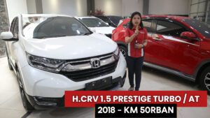 Omega Mobil HONDA CRV 1.5 PRESTIGE TURBO AT 2018 KM 50 RB AN 