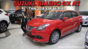 Omega Mobil SUZUKI BALENO GX AT (KM 46.046) TAHUN 2018 