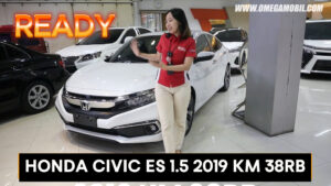 Omega Mobil JUAL HONDA CIVIC 1.5 ES AT 2019 KM 38RB 