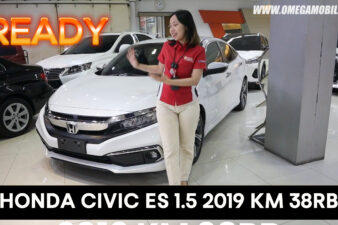 Omega Mobil JUAL HONDA CIVIC 1.5 ES AT 2019 KM 38RB 