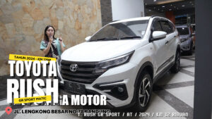 Omega Mobil EADY STOK MOBIL KELUARGA - JUAL REVIEW TOYOTA RUSH GR SPORT AT 2024 KM 12RB 