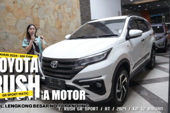 Omega Mobil EADY STOK MOBIL KELUARGA - JUAL REVIEW TOYOTA RUSH GR SPORT AT 2024 KM 12RB 