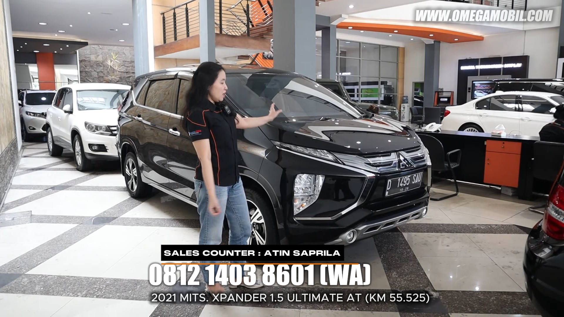 Omega Mobil JUAL / REVIEW MITSUBISHI XPANDER 1.5 ULTIMATE AT 2021 