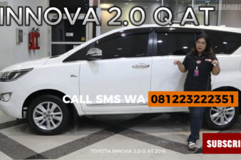 Omega Mobil JUAL TOYOTA INNOVA 2.0 Q AT 2016 