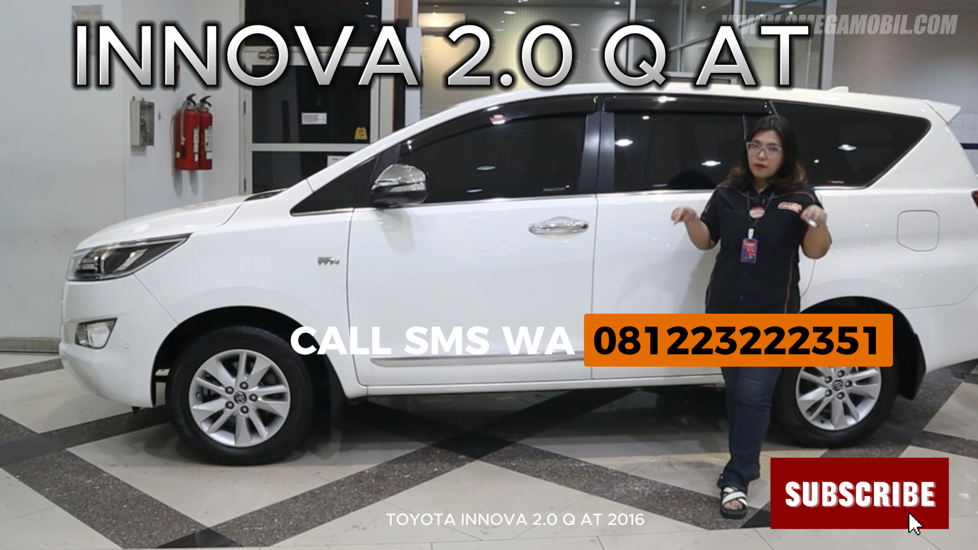 Omega Mobil JUAL TOYOTA INNOVA 2.0 Q AT 2016 