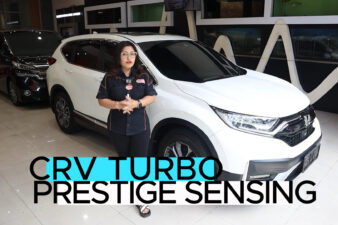 Omega Mobil JUAL / REVIEW HONDA CRV TURBO PRESTIGE SENSING 1.5 AT (KM 42.585) 2021 