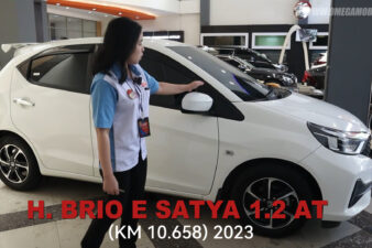 Omega Mobil JUAL / REVIEW H. BRIO E SATYA 1.2 AT (KM 10.658) 2023 