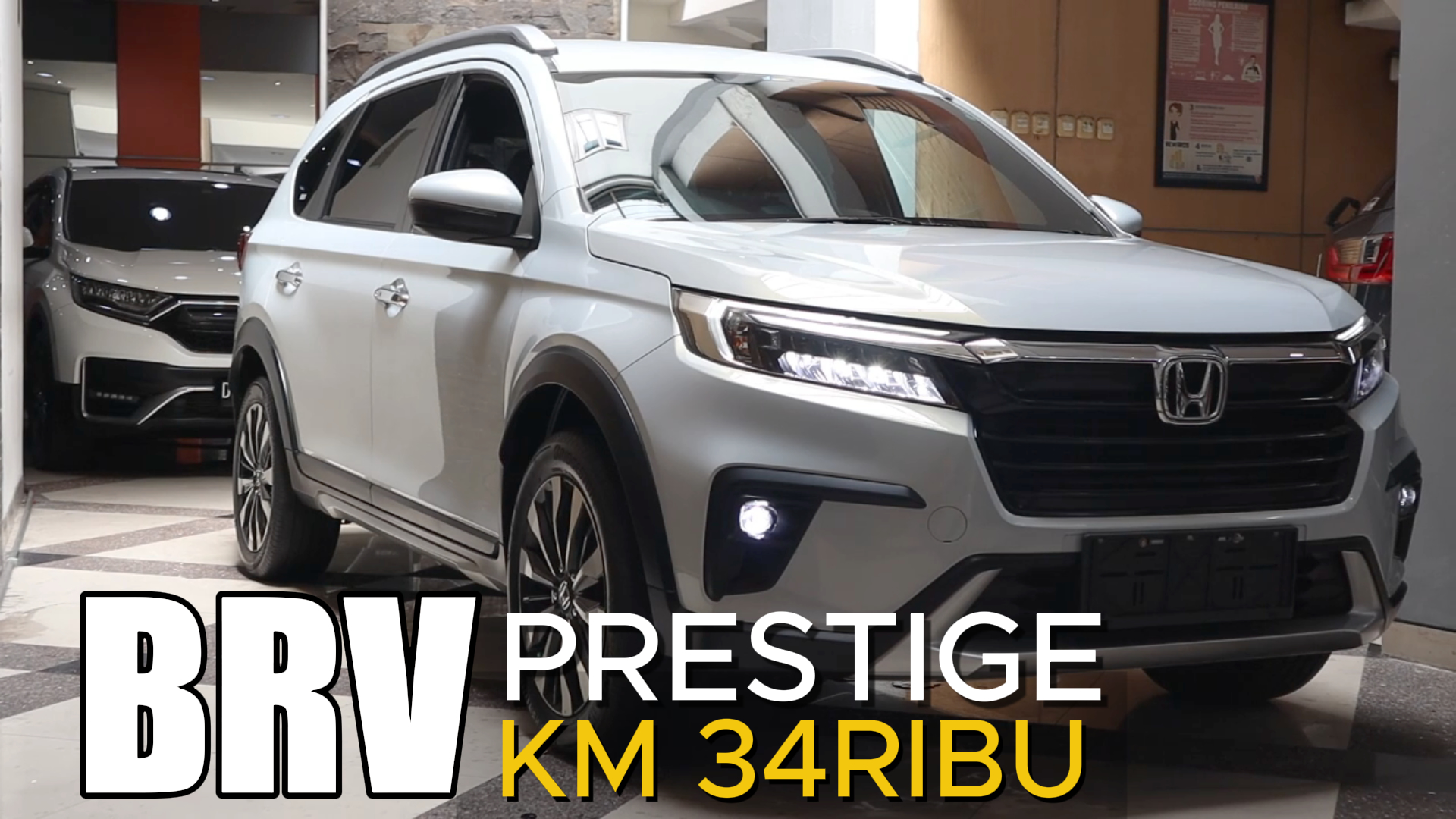 Omega Mobil JUAL / REVIEW MOBIL BRV PRESTIGE 1.5 AT (KM 34.155) 2022 