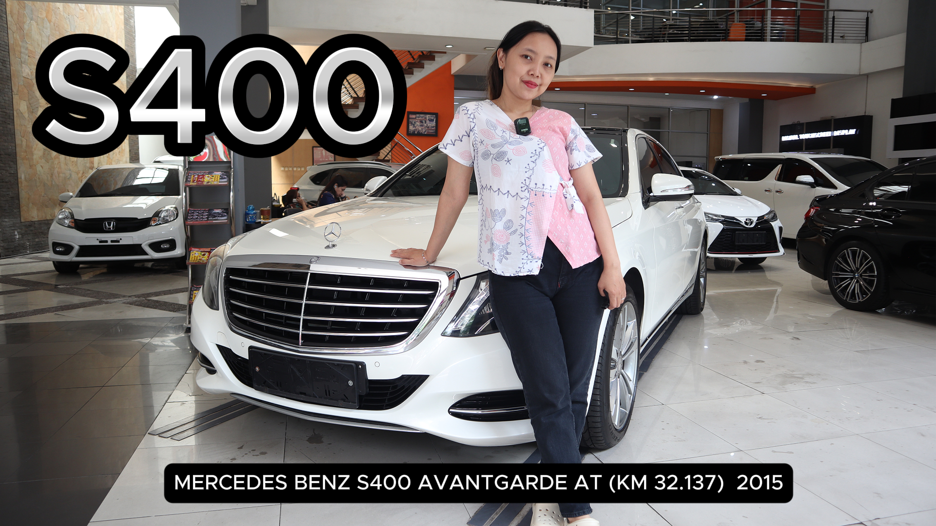 Omega Mobil JUAL / REVIEW MOBIL MERCEDES BENZ S400 AVANTGARDE AT (KM 32.137) 2015 