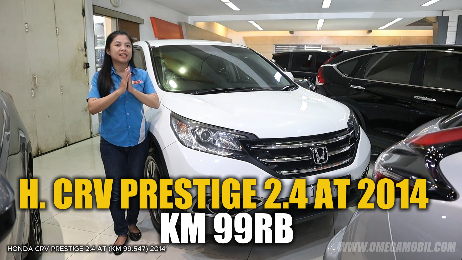 Omega Mobil HONDA CRV PRESTIGE 2.4 AT THN 2014 MULUS TERAWAT 