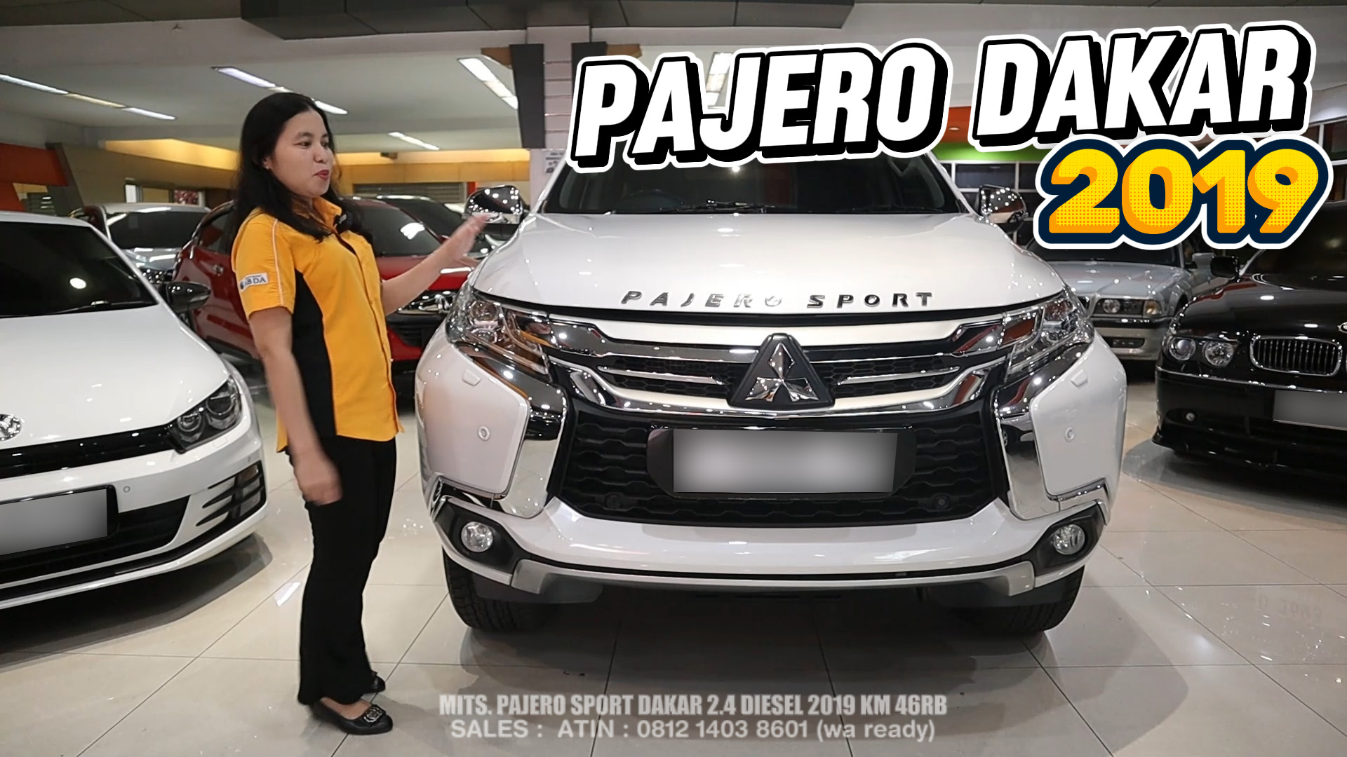 Omega Mobil MITSUBISHI PAJERO SPORT DAKAR 2.4 DIESEL 2019 KM LOW 
