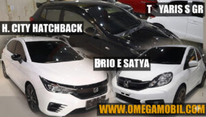 Omega Mobil YARIS S GR / CITY HATCHBACK / BRIO E SATYA JUAL / KREDIT MOBIL SECOND BEKAS OMEGAMOBIL.COM 