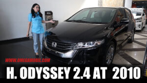 Omega Mobil JUAL / REVIEW HONDA ODYSSEY 2.4 AT 2010 ( KM 73430) KREDIT MOBIL BANDUNG 