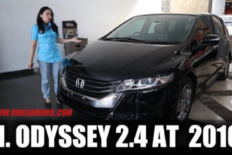 Omega Mobil JUAL / REVIEW HONDA ODYSSEY 2.4 AT 2010 ( KM 73430) KREDIT MOBIL BANDUNG 