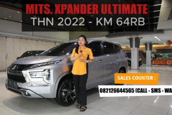 Omega Mobil MITS. XPANDER ULTIMATE 1.5 AT / THN 2022 / KM 64RB 