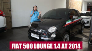 Omega Mobil JUAL / REVIEW FIAT 500 LOUNGE 1.4 AT (KM 23.652) CITY CAR 2014 